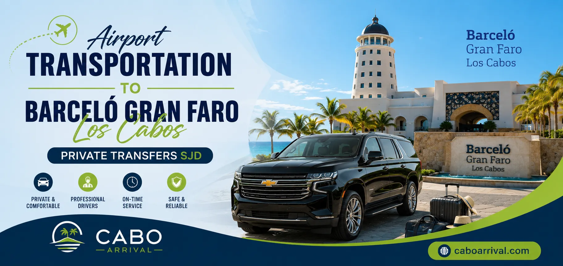 Airport Transportation to Barceló Gran Faro Los Cabos Private Transfers SJD_resultado