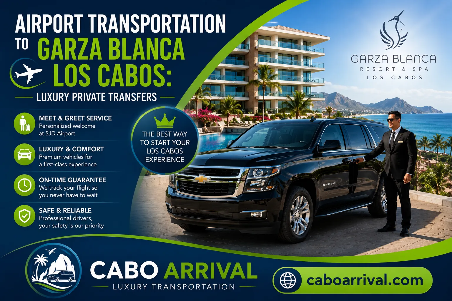 Airport Transportation to Garza Blanca Los Cabos Luxury Private Transfers_resultado