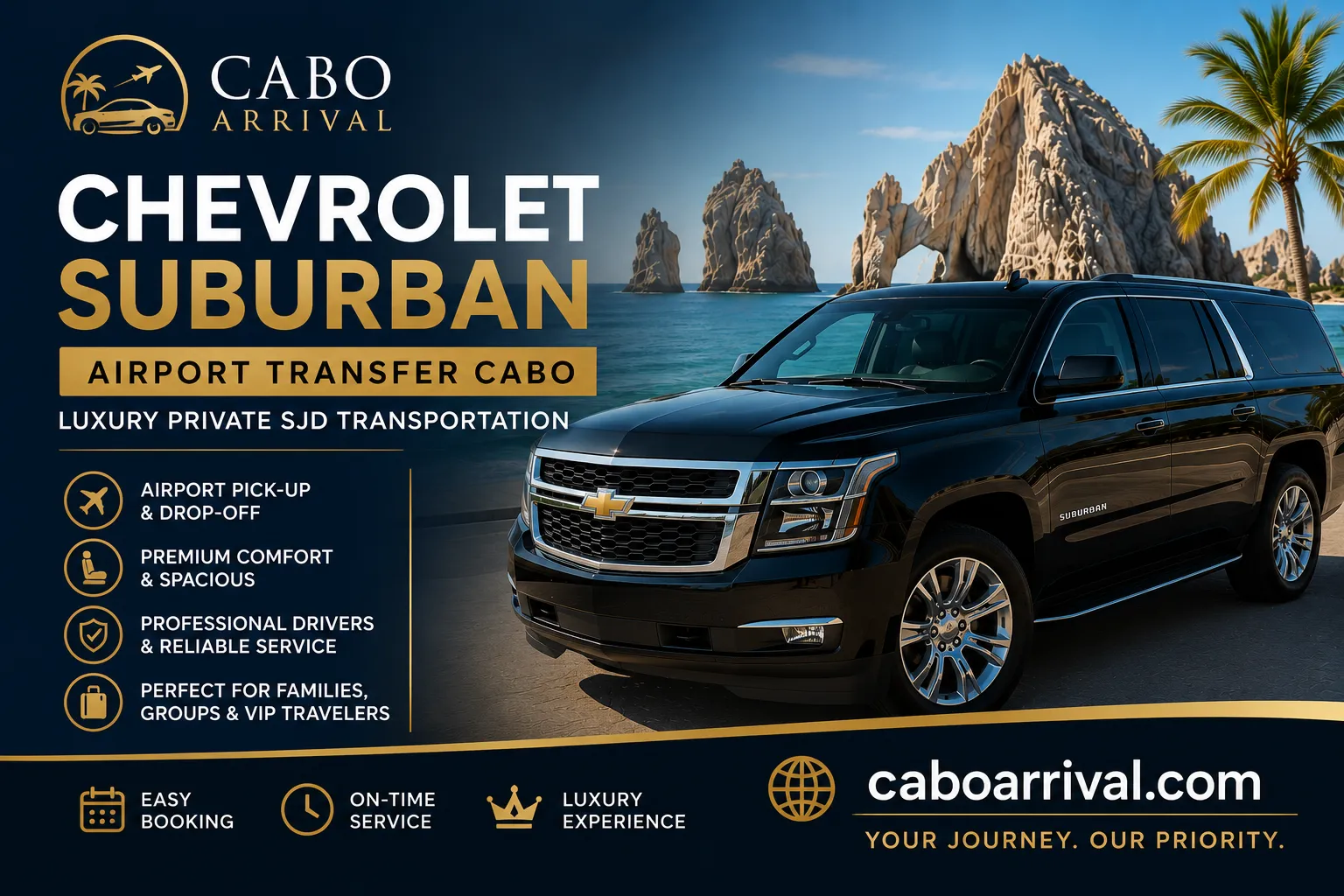 Chevrolet Suburban Airport Transfer Cabo – Luxury Private SJD Transportation_resultado