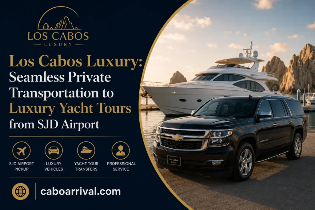 Los Cabos Luxury Seamless Private Transportation to Luxury Yacht Tours from SJD Airport_resultado