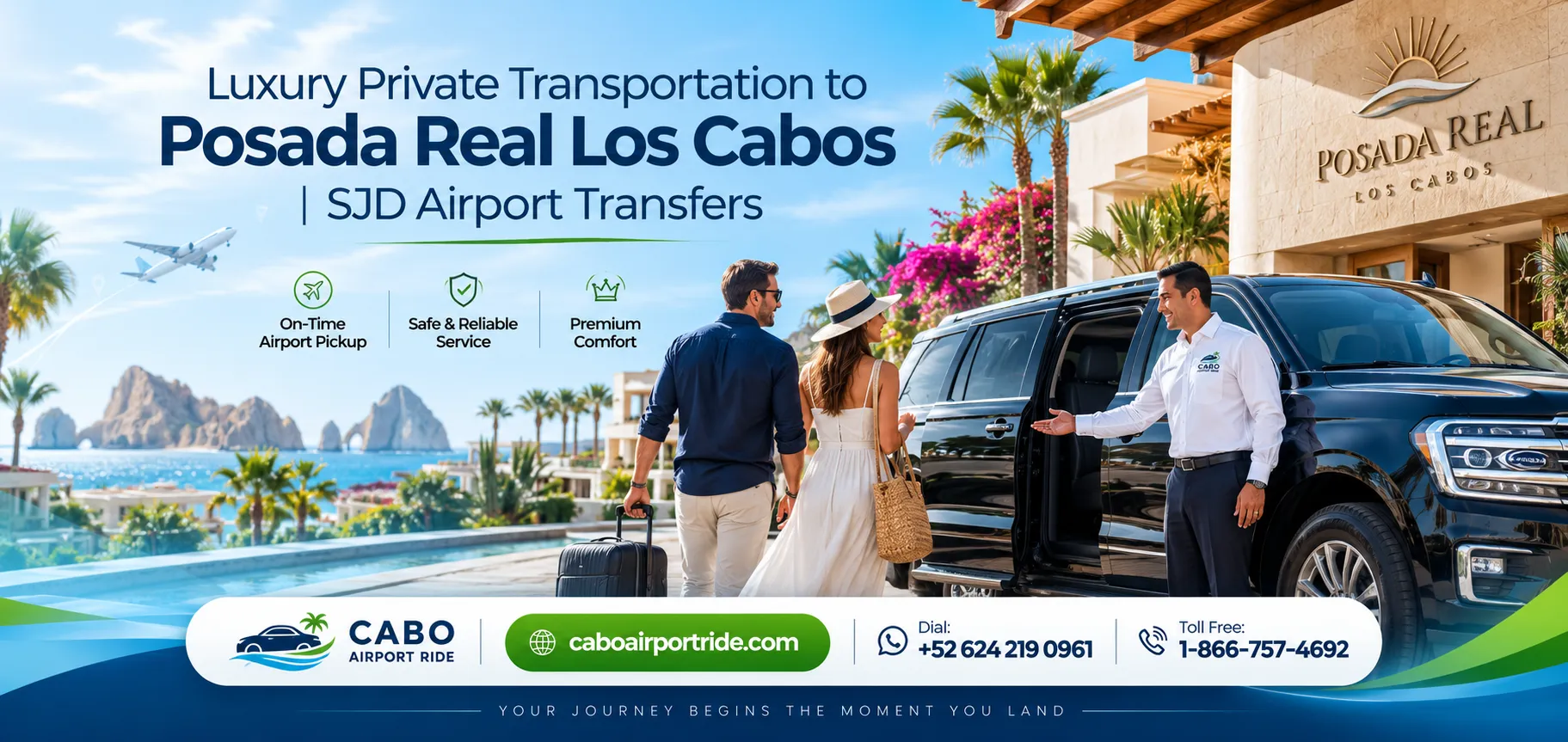 Luxury Private Transportation to Posada Real Los Cabos SJD Airport Transfers_resultado