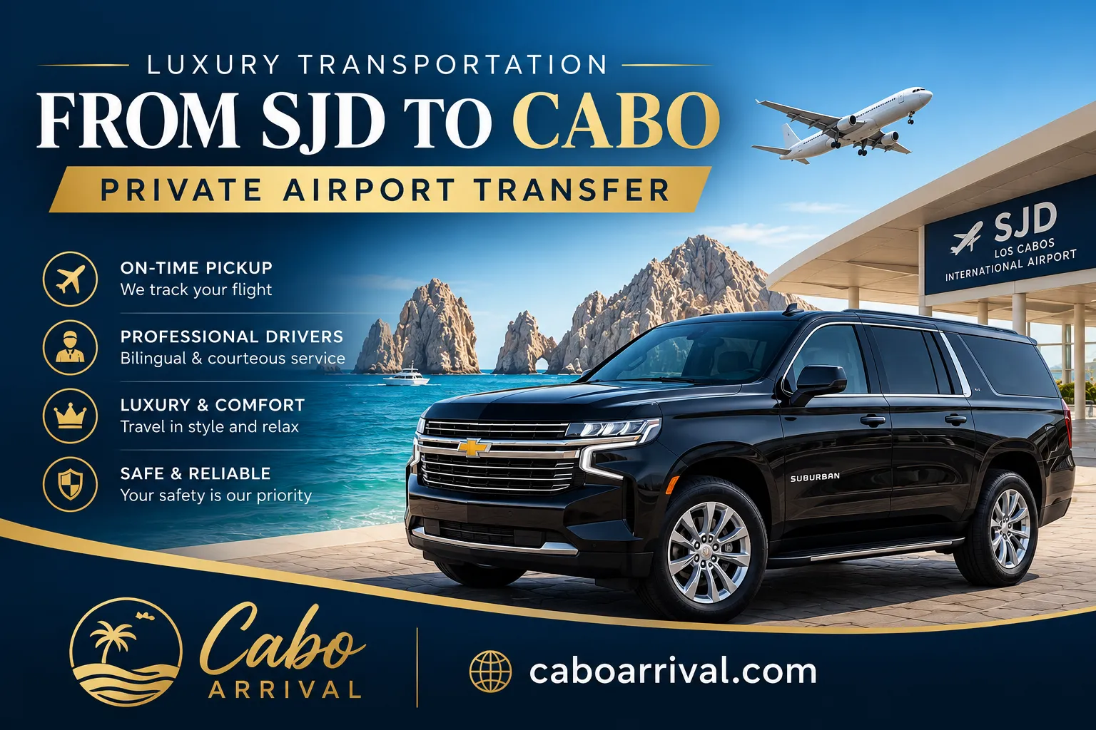 Luxury Transportation from SJD to Cabo Private Airport Transfer_resultado