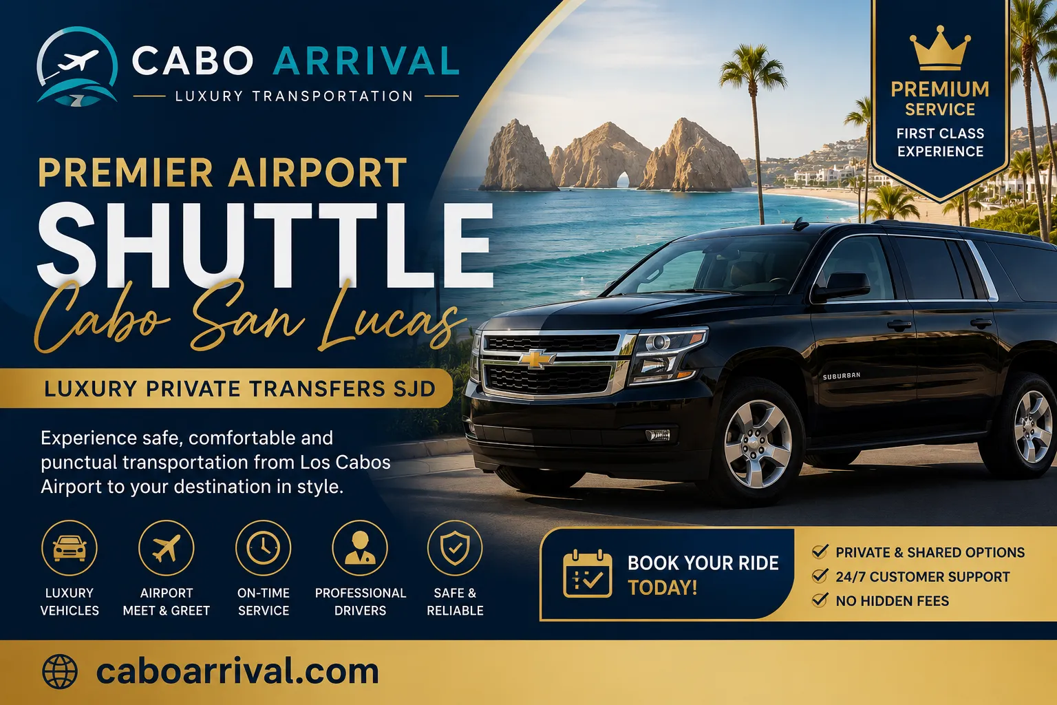 Premier Airport Shuttle Cabo San Lucas Luxury Private Transfers SJD_resultado