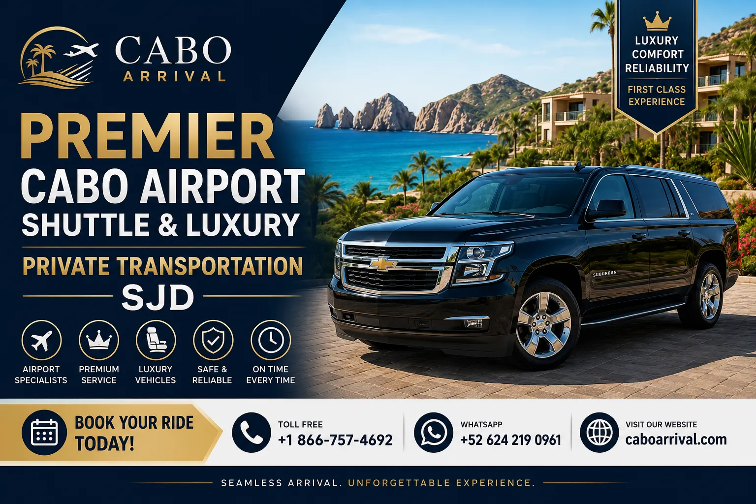 Premier Cabo Airport Shuttle & Luxury Private Transportation SJD_resultado