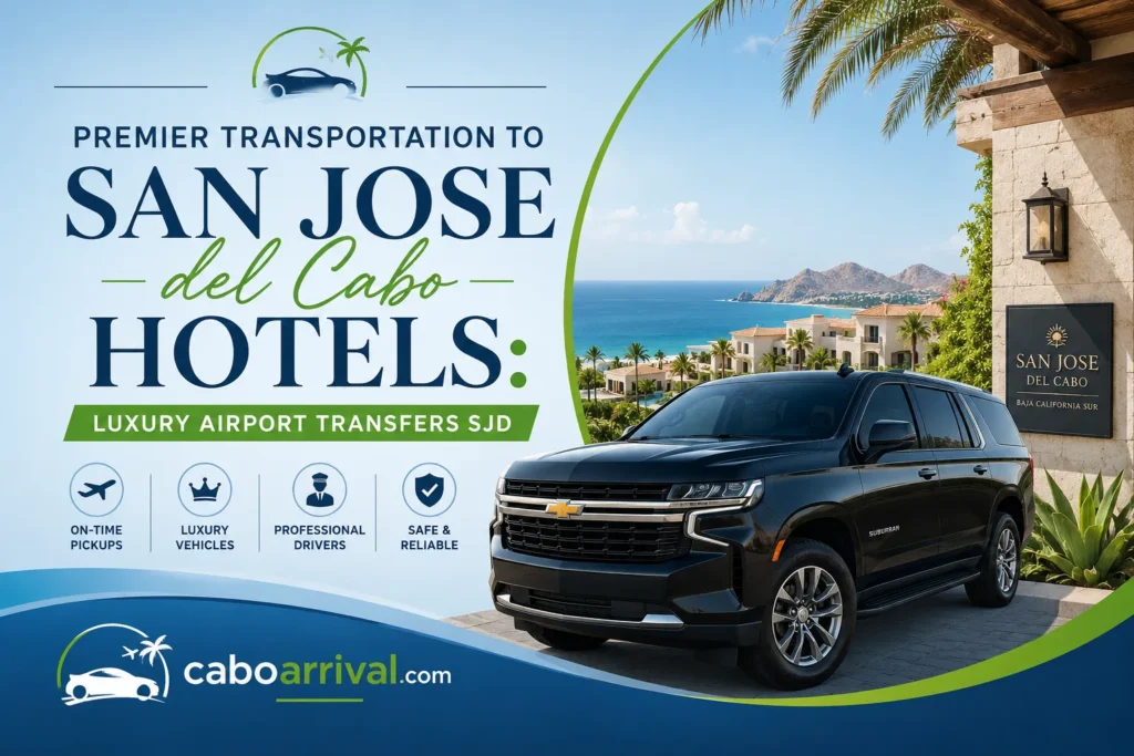 Premier Transportation to San Jose del Cabo Hotels Luxury Airport Transfers SJD_resultado