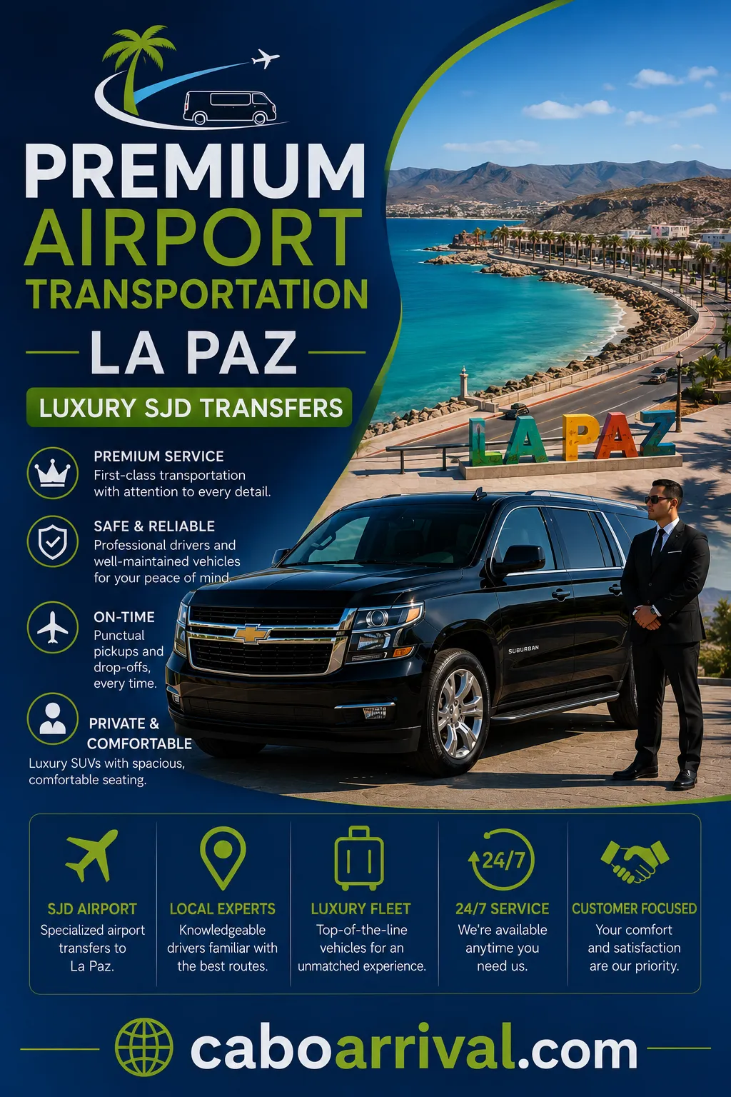 Premium Airport Transportation La Paz Luxury SJD Transfers_resultado