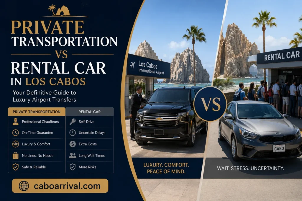 Private Transportation vs Rental Car in Los Cabos Your Definitive Guide to Luxury Airport Transfers_resultado