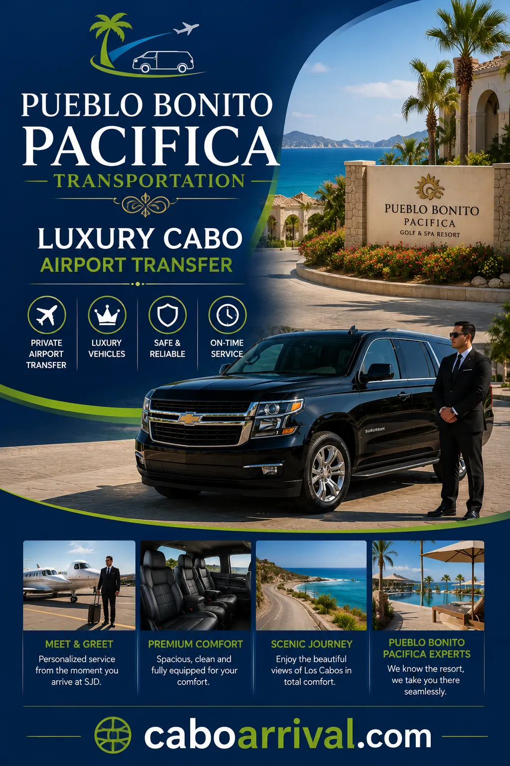 Pueblo Bonito Pacifica Transportation Luxury Cabo Airport Transfer_resultado