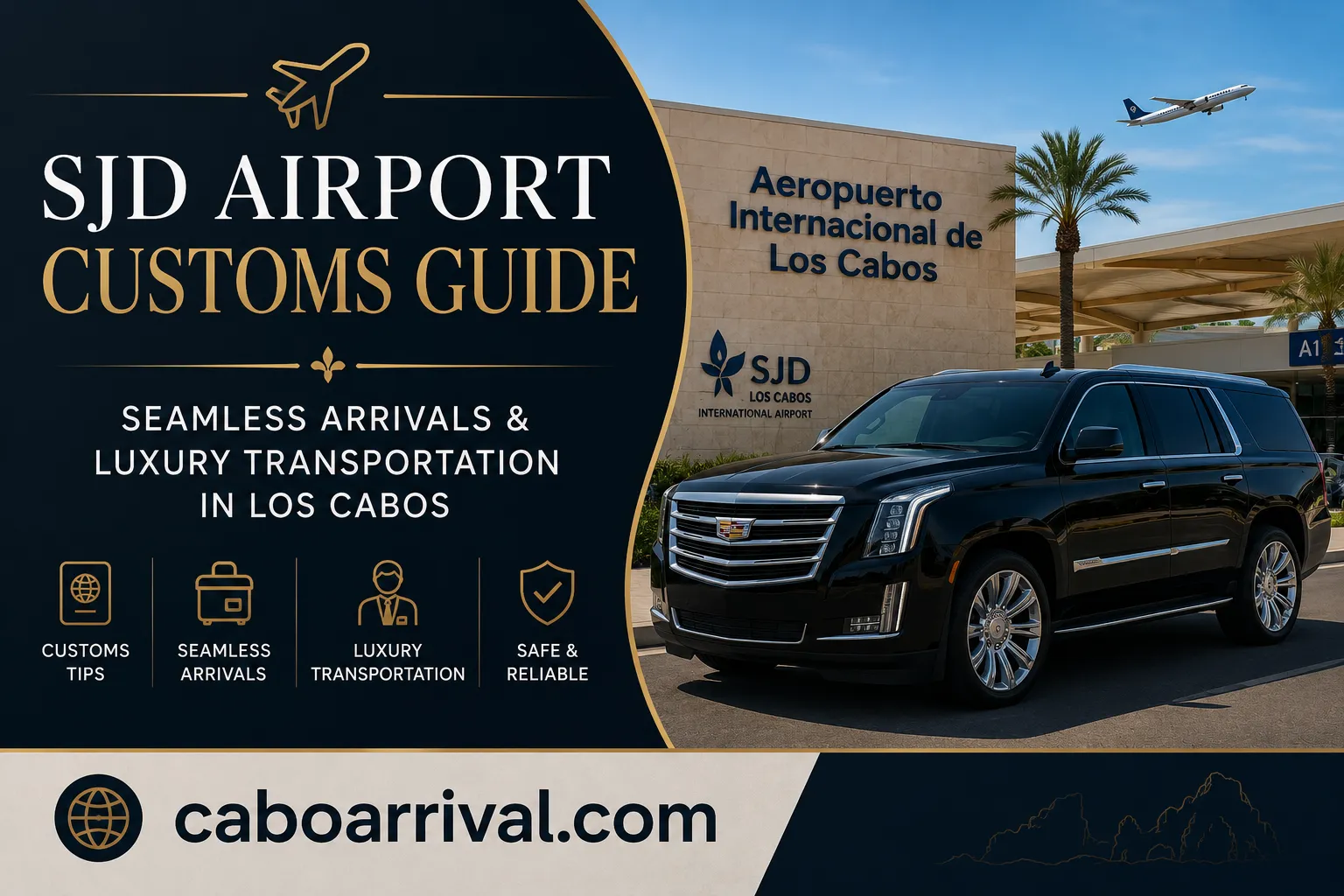 SJD Airport Customs Guide Seamless Arrivals & Luxury Transportation in Los Cabos_resultado