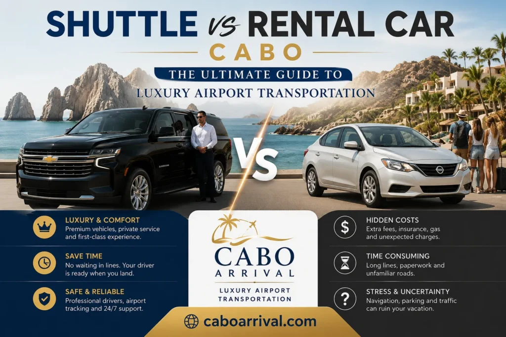 Shuttle vs Rental Car Cabo The Ultimate Guide to Luxury Airport Transportation_resultado