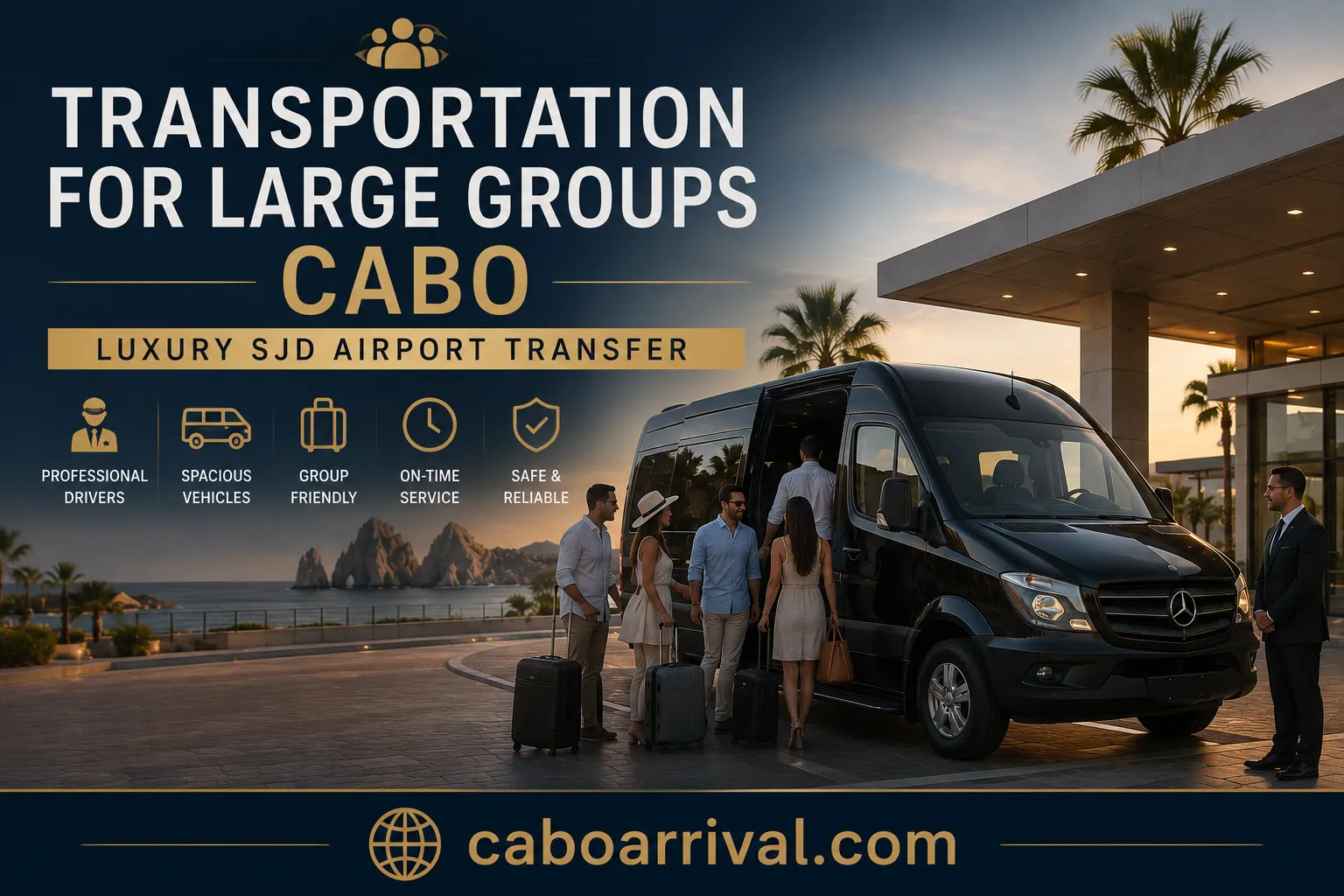 Transportation for Large Groups Cabo Luxury SJD Airport Transfer_resultado