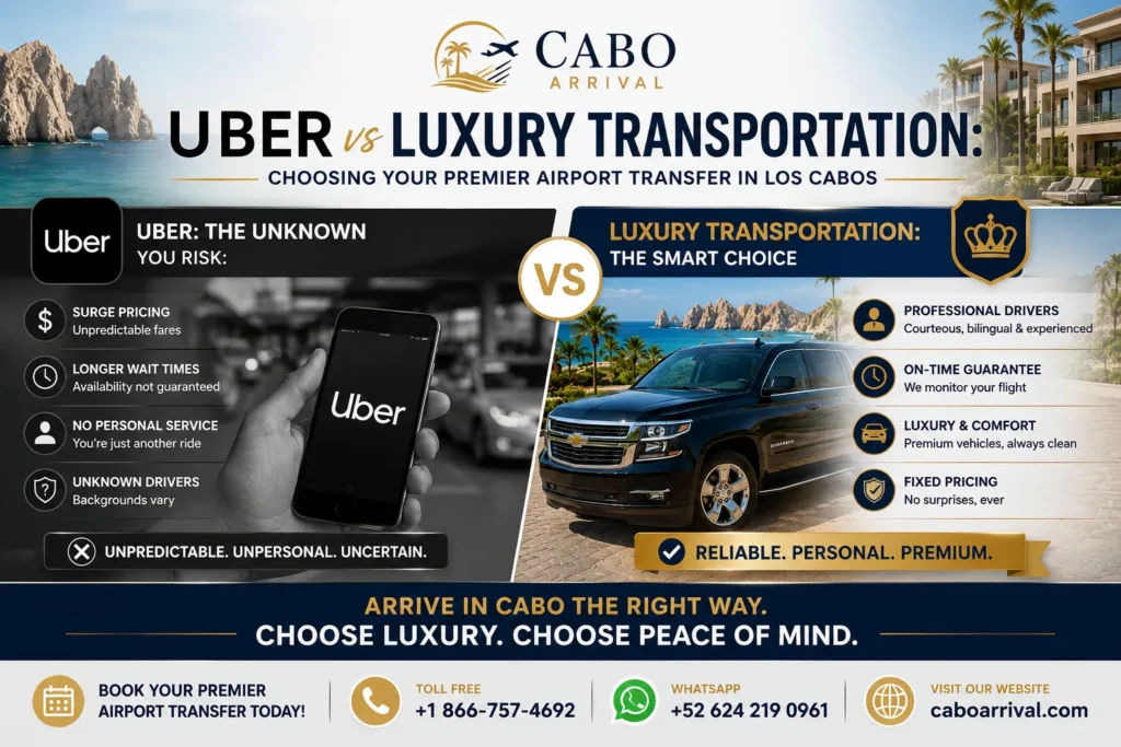 Uber vs Luxury Transportation Choosing Your Premier Airport Transfer in Los Cabos_resultado