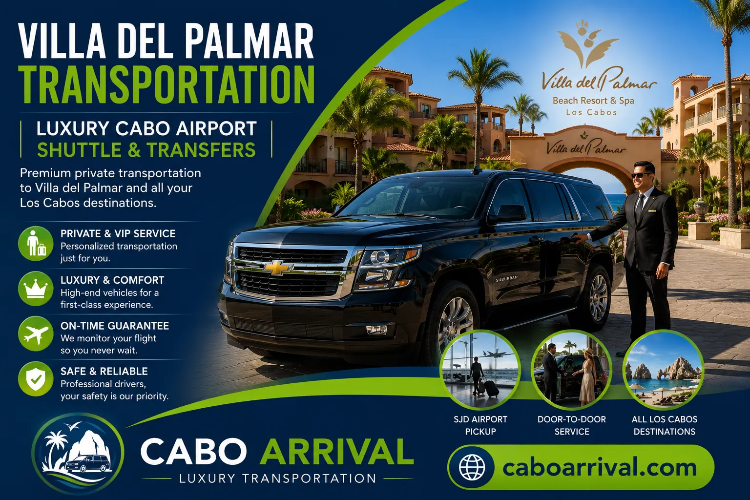 Villa del Palmar Transportation Luxury Cabo Airport Shuttle & Transfers_resultado