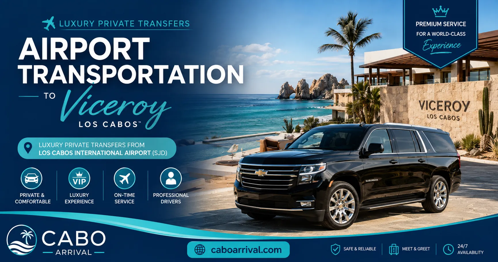 Airport Transportation to Viceroy Los Cabos Luxury Private Transfers SJD_resultado
