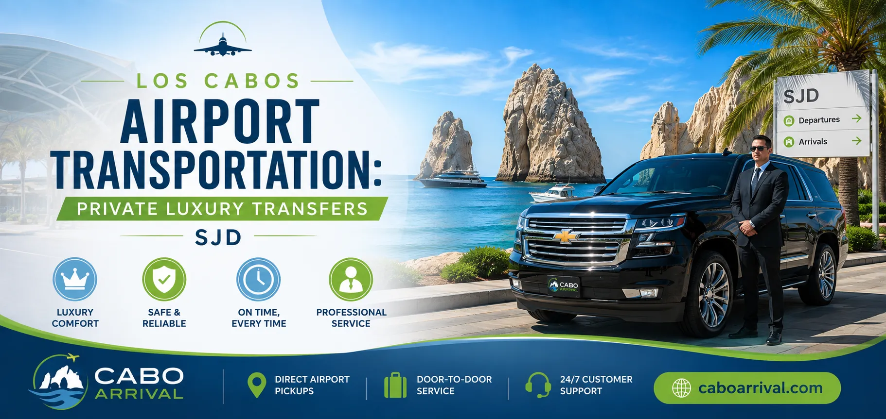 Los Cabos Airport Transportation Private Luxury Transfers SJD_resultado