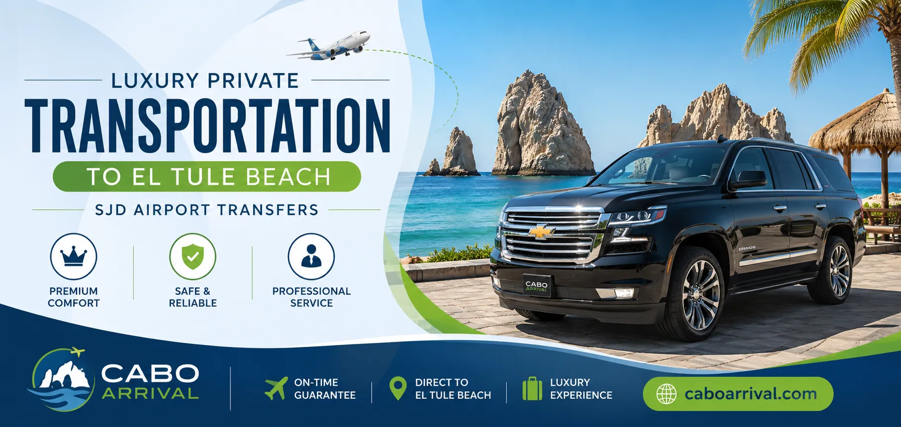 Luxury Private Transportation to El Tule Beach SJD Airport Transfers_resultado