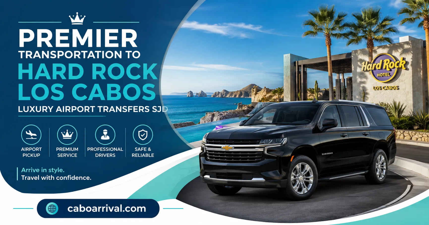 Premier Transportation to Hard Rock Los Cabos Luxury Airport Transfers SJD_resultado